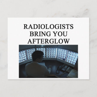 Postal chiste de radiología divertida