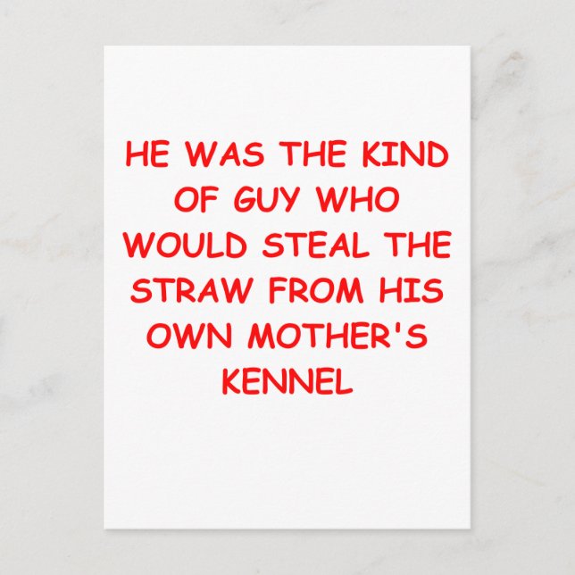 Postal Chiste DIVORCE (Anverso)