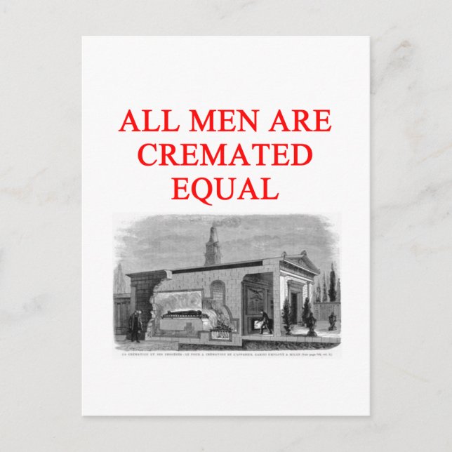 Postal chiste feminista (Anverso)