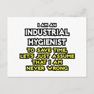 Postal Chiste higienista industrial .. Nunca equivocado