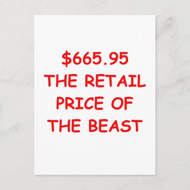 Postal chiste matemático (Anverso)