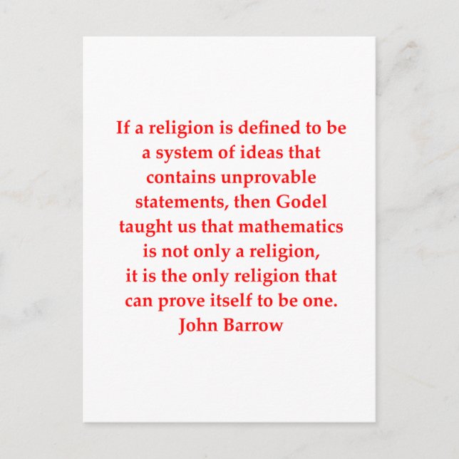 Postal chiste matemático divertido (Anverso)