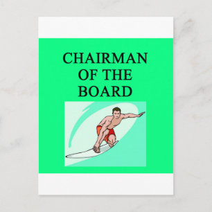 Postal chiste surfista