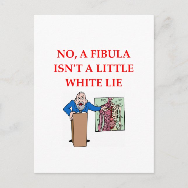 Postal chiste xchool de med (Anverso)