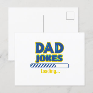 Postal Chistes de Papá Cargando