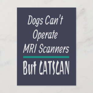 Postal Chistes Médicos Perros y Gatos Chiste de Papá Dive