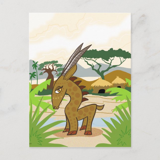 Postal Chiwara (Anverso)