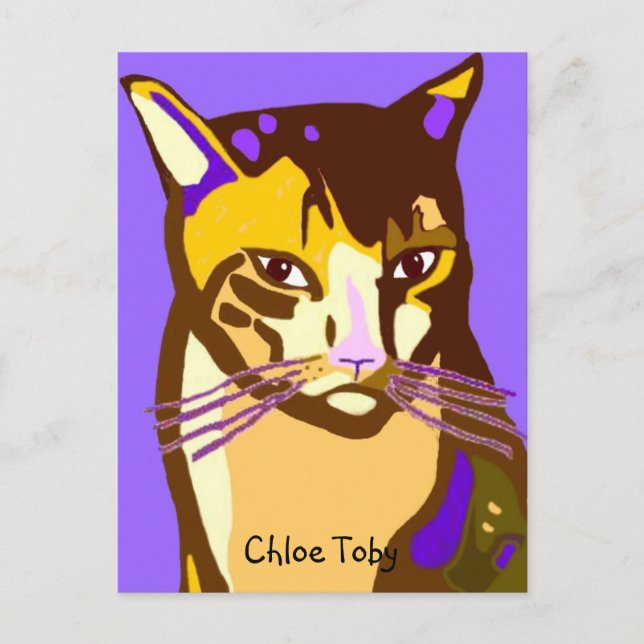 Postal Chloe Toby Postcard (Anverso)