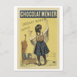Postal Chocolat Menier
