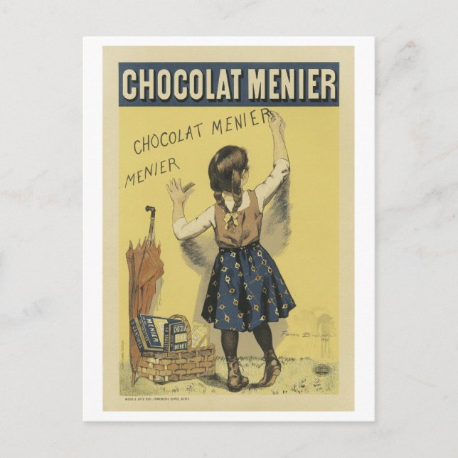 Postal Chocolat Menier (Anverso)