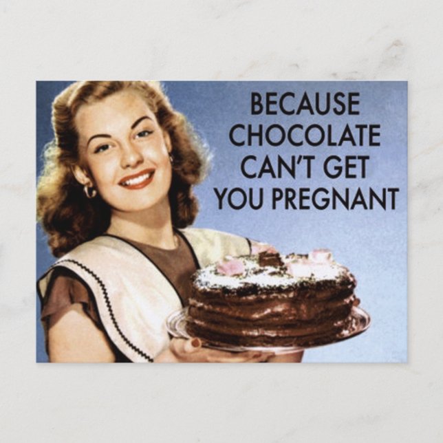 Postal Chocolate (Anverso)