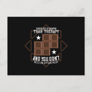 Postal Chocolate - El chocolate es más barato