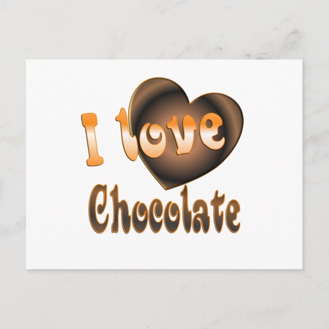 Postal Chocolate Lover (Anverso)
