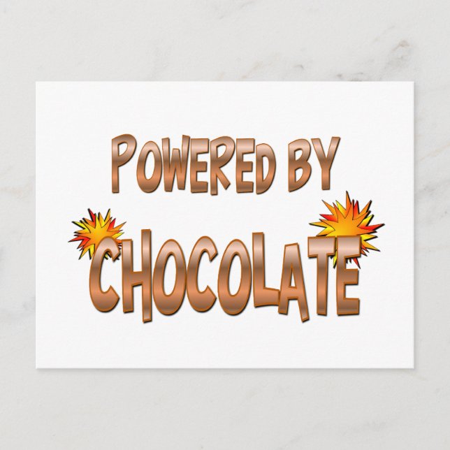 Postal Chocolate Power (Anverso)