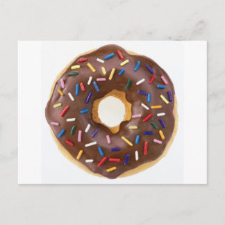 Postal Chocolate Sprinkles Doughnut