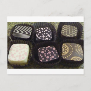 Postal Chocolates divertidos