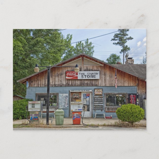 Postal Choctaw Bluff General Store Alabama (Anverso)
