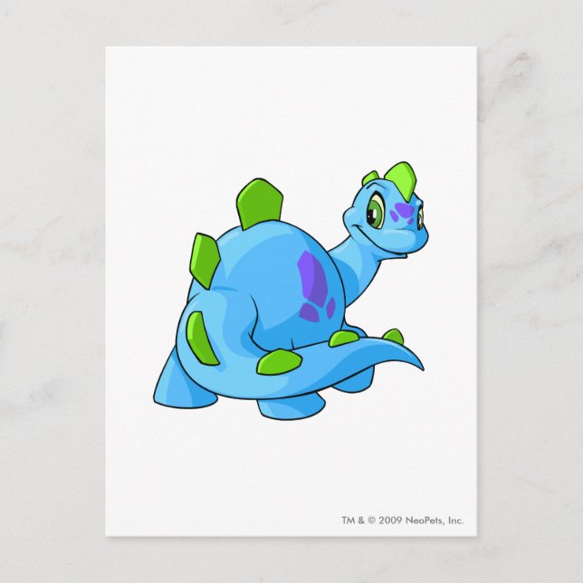 Postal Chomby Blue (Anverso)