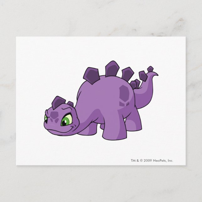 Postal Chomby Purple (Anverso)