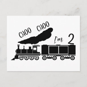 Postal Choo Choo Tengo 2, Cumpleaños número 2 Niño