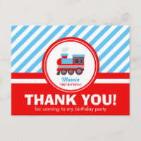 Choo Choo Train Gracias Cartas