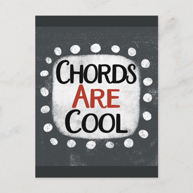 Postal Chords son Guay Postcard (Anverso)