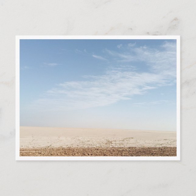 Postal Chott el Djerid (Túnez) (Anverso)