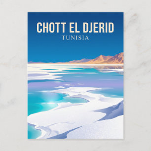 Postal Chott el Djerid Túnez