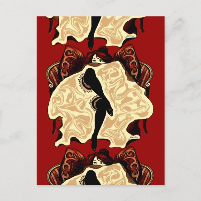 Postal Chou Chou Reddy Postcard (Anverso)