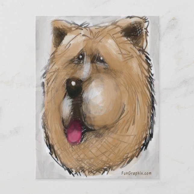Postal Chow Chow (Anverso)