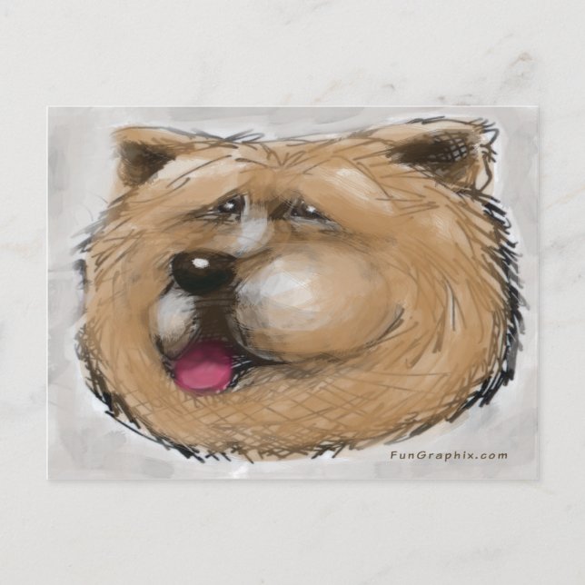 Postal Chow Chow (Anverso)