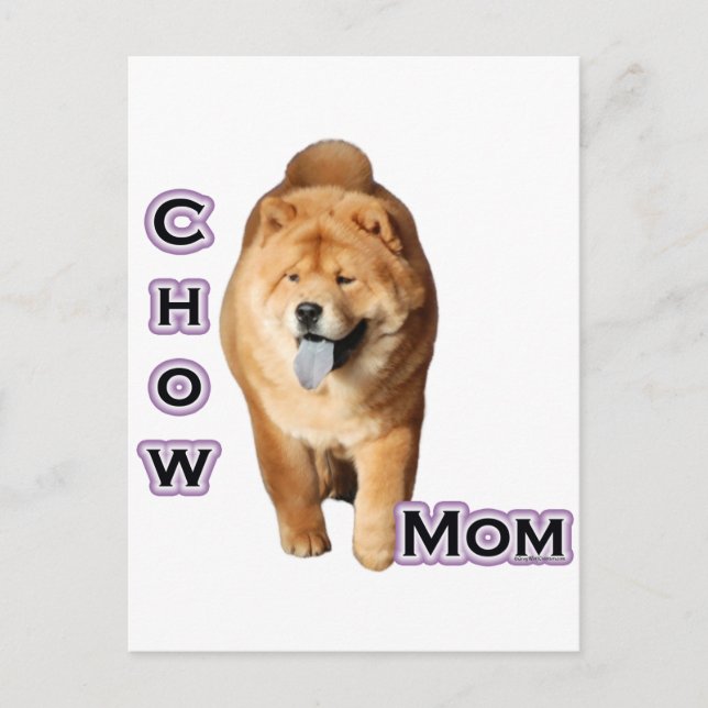 Postal Chow Chow Mom 4 (Anverso)