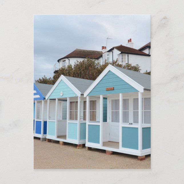 Postal Chozas de la playa en Southwold (Anverso)