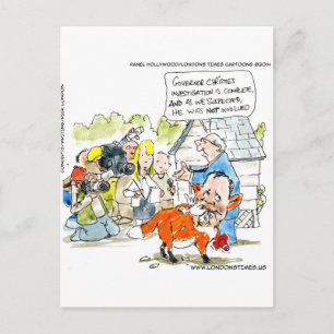 Postal Chris Christie Como Un Zorro Divertido