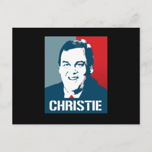 POSTAL CHRIS CHRISTIE POSTER