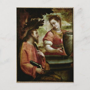Postal Christ and the Woman of Samaria, c.1575-80