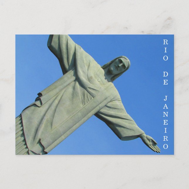 Postal christ redeemer brazil (Anverso)