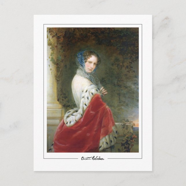 Postal Christina Robertson #13 - Postcard Bella Artes (Anverso)