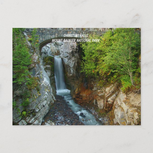 Postal Christine Falls (Anverso)