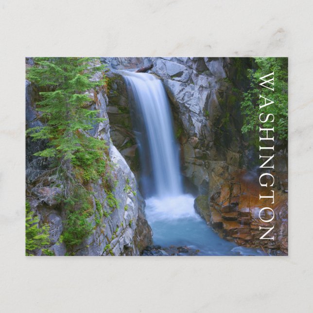 Postal Christine Falls Escénico (Anverso)
