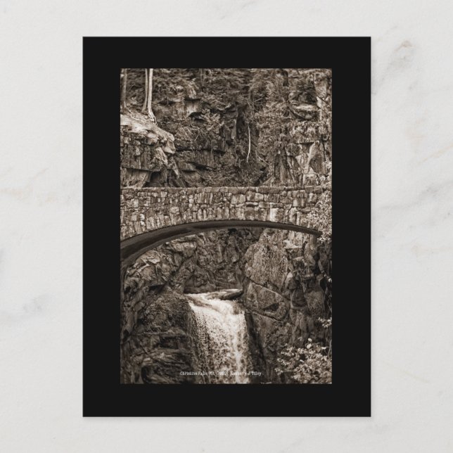 Postal Christine Falls, WA (Anverso)