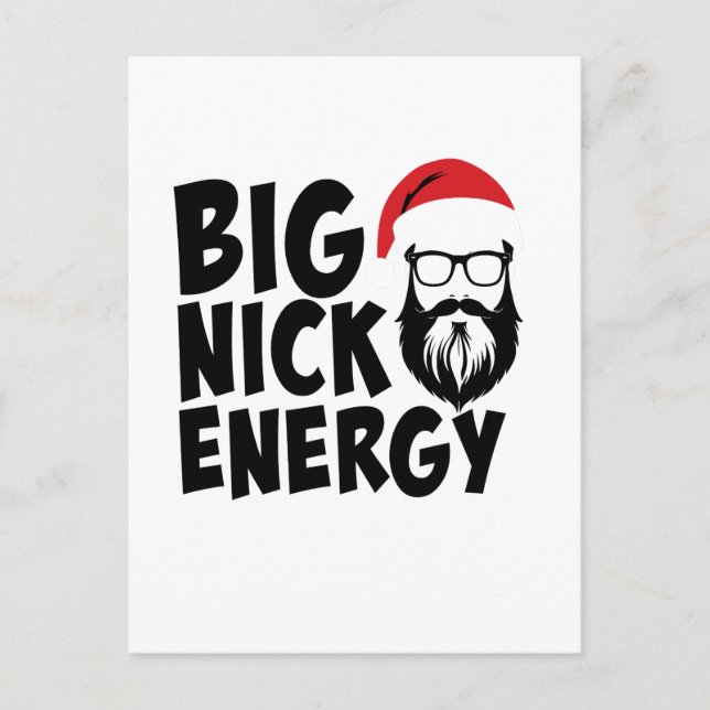Postal Christmas Big Nick Energy (Anverso)