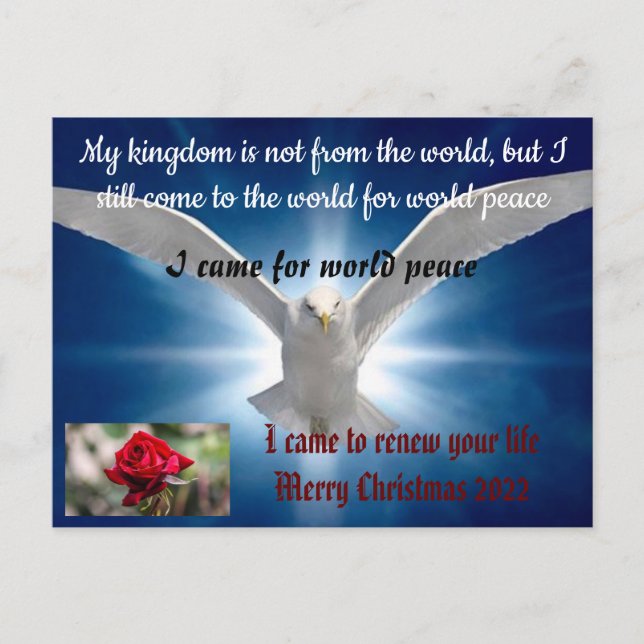 Postal  christmas card 2022 (Anverso)