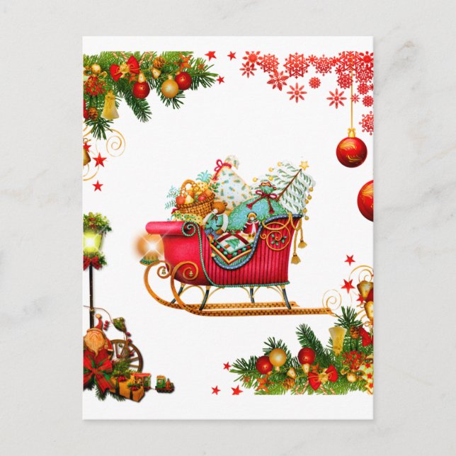 Postal Christmas Elements (Anverso)