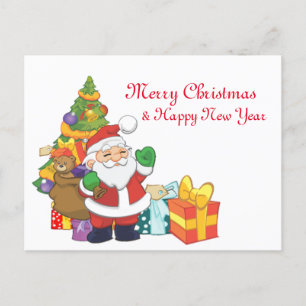 Postal Christmas Postcard