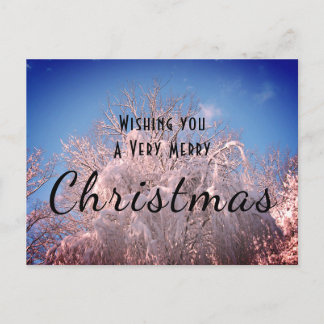 Postal Christmas Snow Trees !