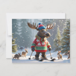 Postal Christmoose y Friends Navidades Personalizadas