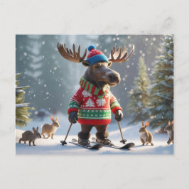 Postal Christmoose y Friends Navidades Personalizadas