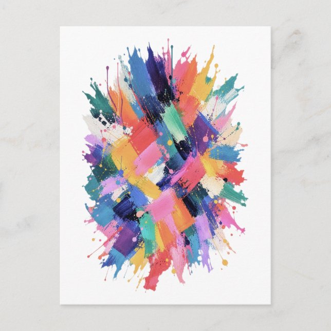 Postal Chromatic Collision (Anverso)