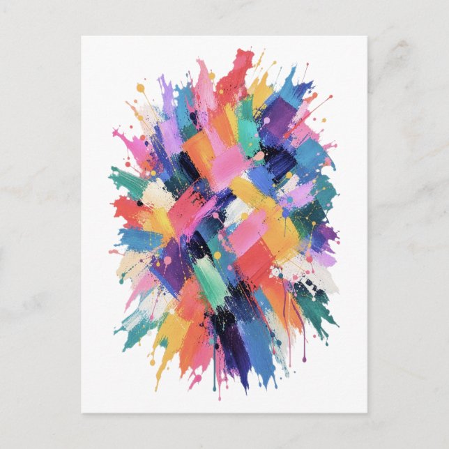 Postal Chromatic Collision (Anverso)